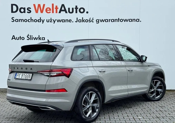 Skoda Kodiaq cena 166900 przebieg: 43677, rok produkcji 2023 z Wałbrzych małe 301